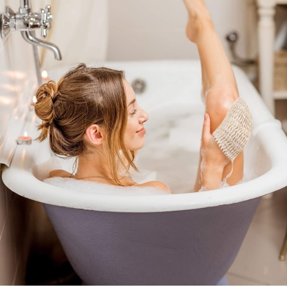 Natural Colored Sisal Soap Saver 1 - 4x6 Soap Bag - Picture 3 of 5